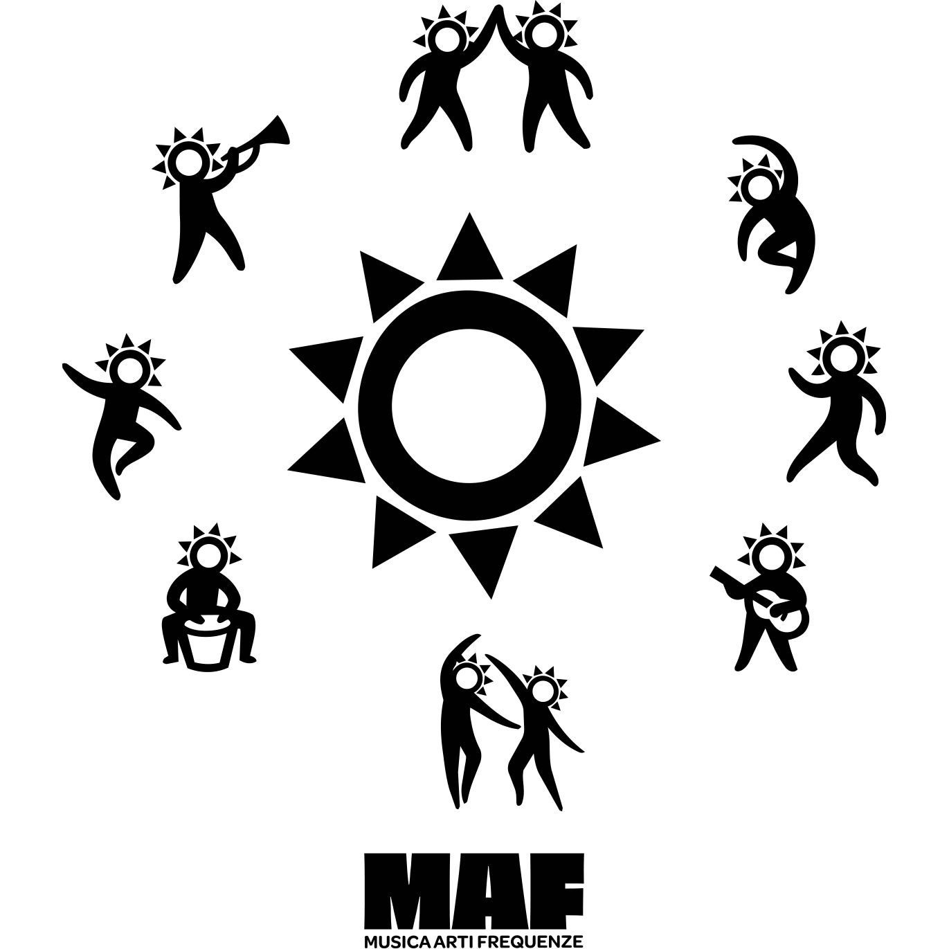 MAF 2026: il sole e i pittogrammi dei musicisti
